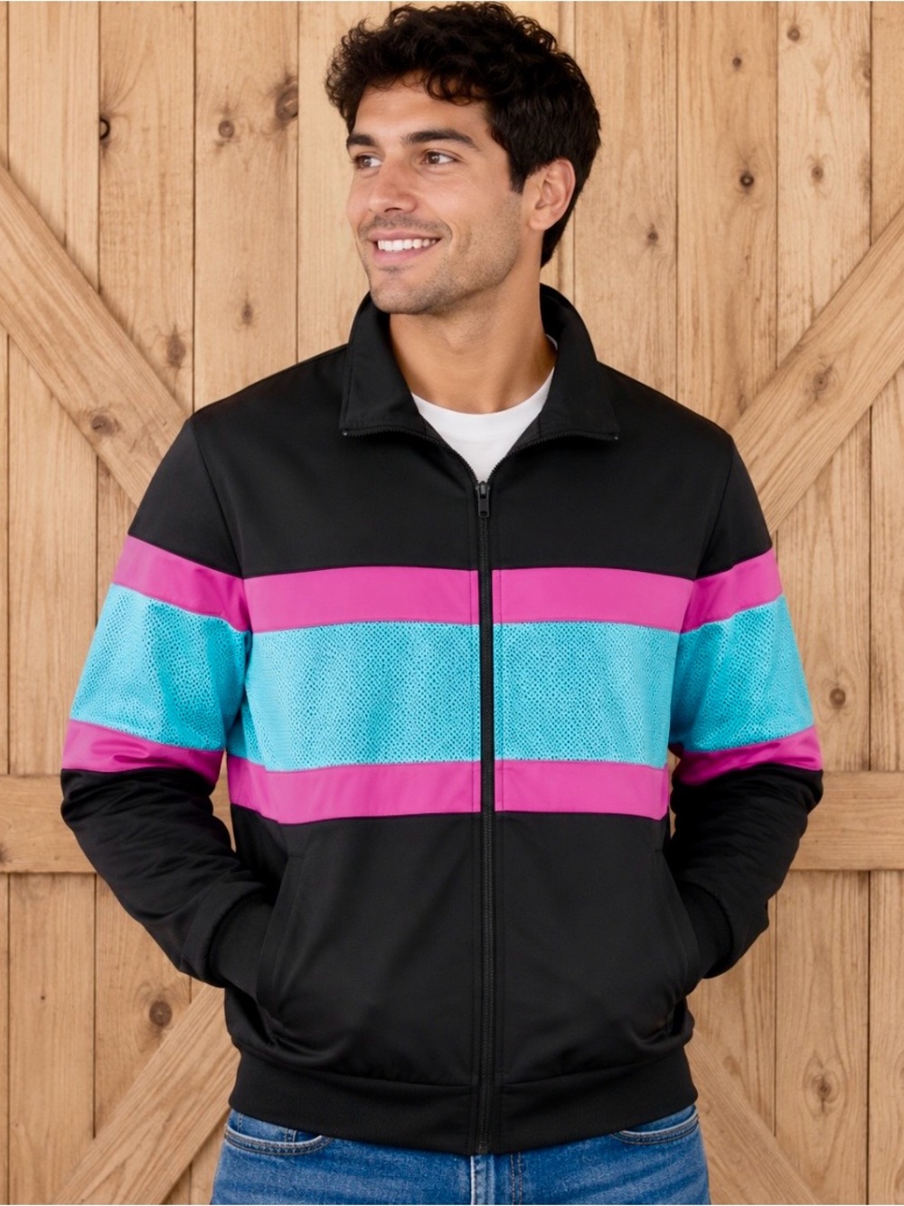CSG Men’s Color Block Jacket